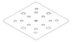 3D Documentation Image of PackingPlate Temporary Coates UniversalPropSystem SYS100