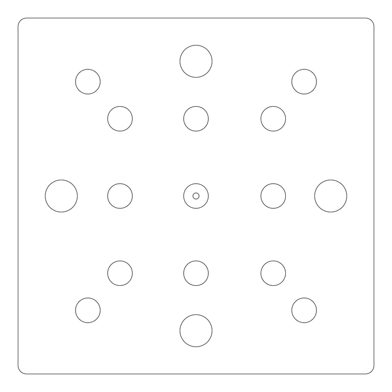 Plan Image of PackingPlate Temporary Coates UniversalPropSystem SYS100