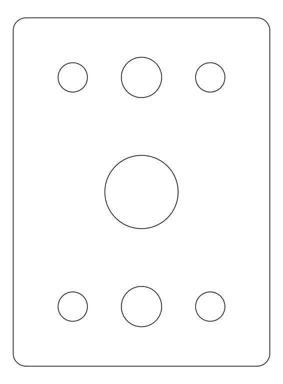 Plan Image of PackingPlate Temporary Coates UniversalPropSystem SYS15