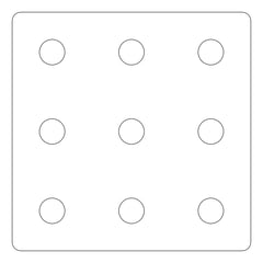 Plan Image of PackingPlate Temporary Coates UniversalPropSystem SYS30