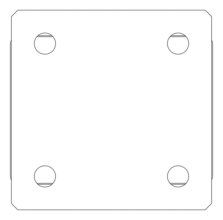 Plan Image of PropAssembly Temporary Coates UniversalPropSystem Angled SYS15