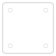 Plan Image of PropAssembly Temporary Coates UniversalPropSystem Angled SYS60