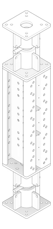 3D Documentation Image of PropAssembly Temporary Coates UniversalPropSystem Straight SYS100