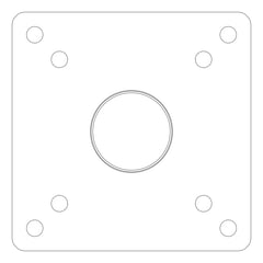 Plan Image of PropAssembly Temporary Coates UniversalPropSystem Straight SYS100