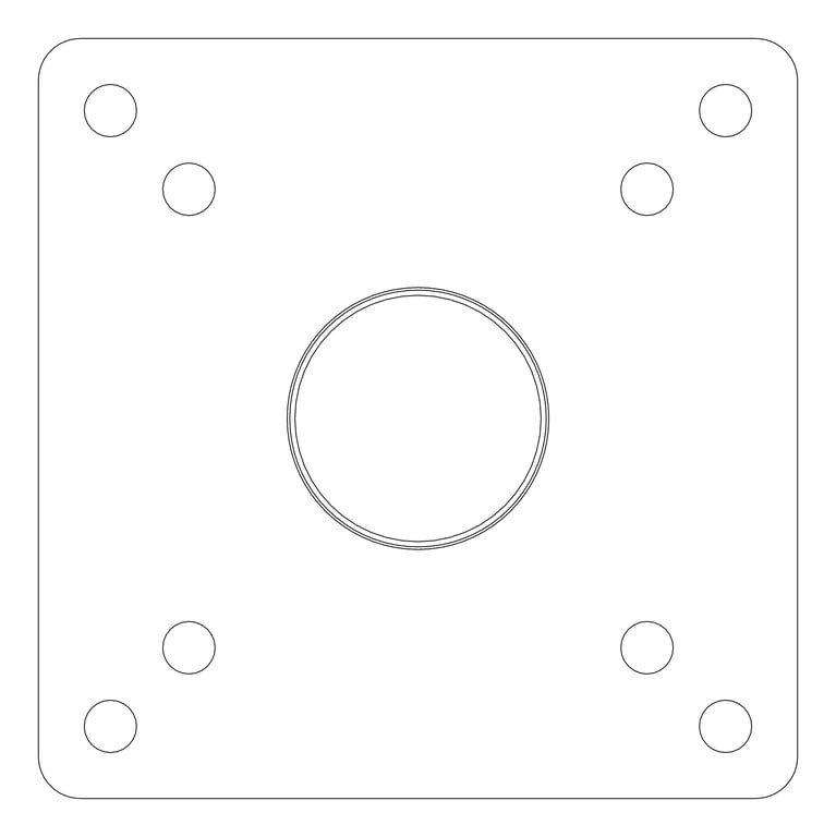 Plan Image of PropAssembly Temporary Coates UniversalPropSystem Straight SYS100