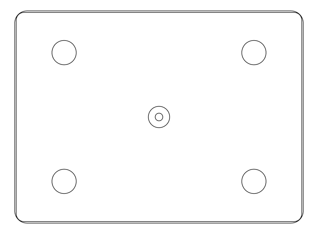 Plan Image of PropAssembly Temporary Coates UniversalPropSystem Straight SYS15