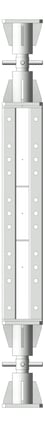 Front Image of PropAssembly Temporary Coates UniversalPropSystem Straight SYS30