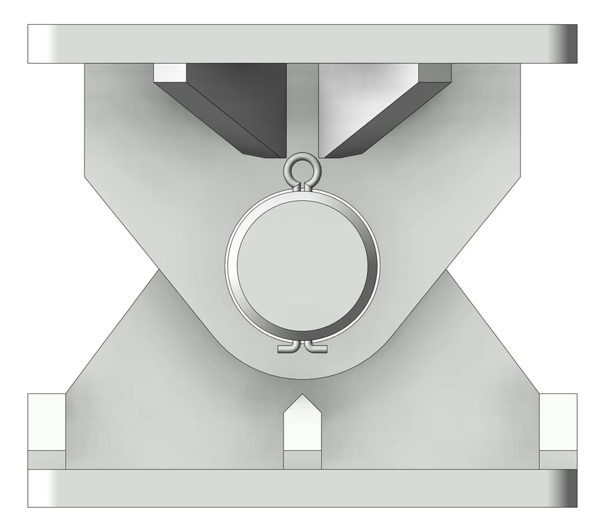 Front Image of RakingBracket Temporary Coates UniversalPropSystem SYS100