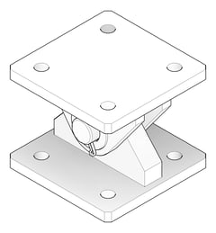 3D Documentation Image of RakingBracket Temporary Coates UniversalPropSystem SYS30