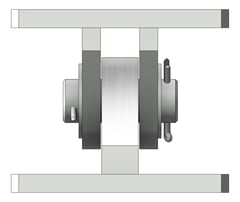 Left Image of RakingBracket Temporary Coates UniversalPropSystem SYS30