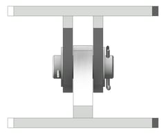 Left Image of RakingBracket Temporary Coates UniversalPropSystem SYS60
