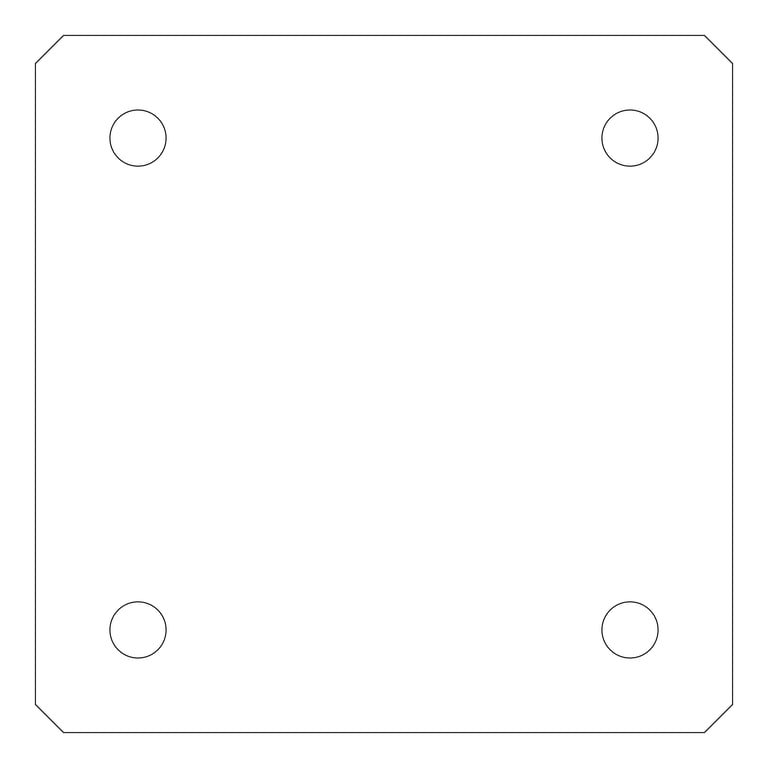 Plan Image of RakingBracket Temporary Coates UniversalPropSystem SYS60