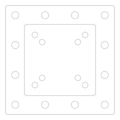 Plan Image of TransferFixingPlate Temporary Coates UniversalPropSystem