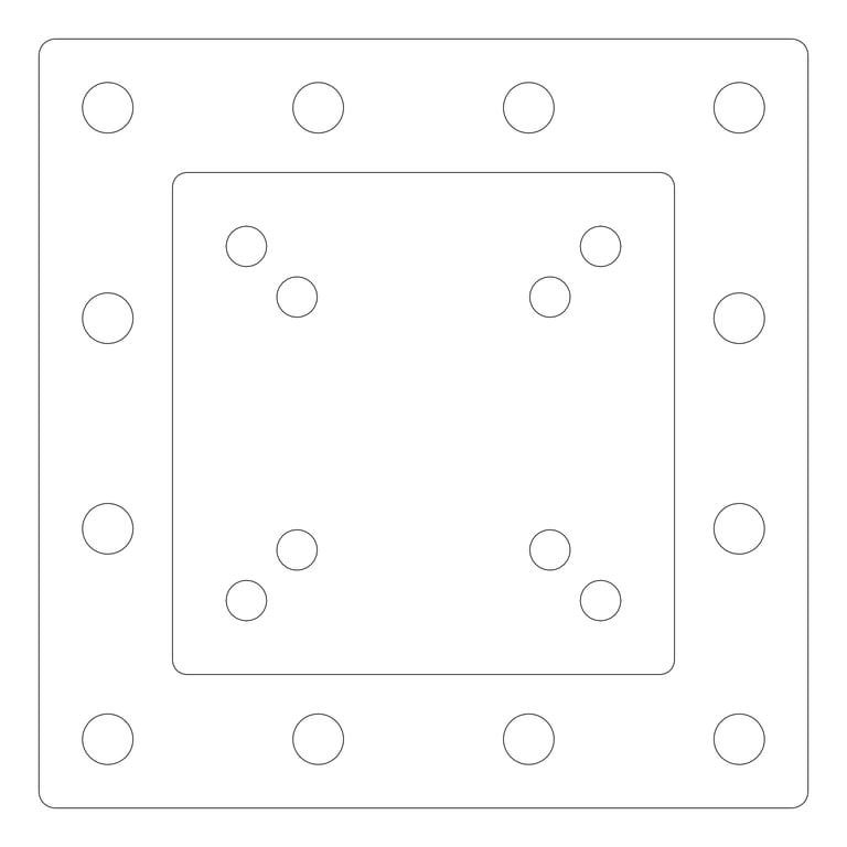 Plan Image of TransferFixingPlate Temporary Coates UniversalPropSystem