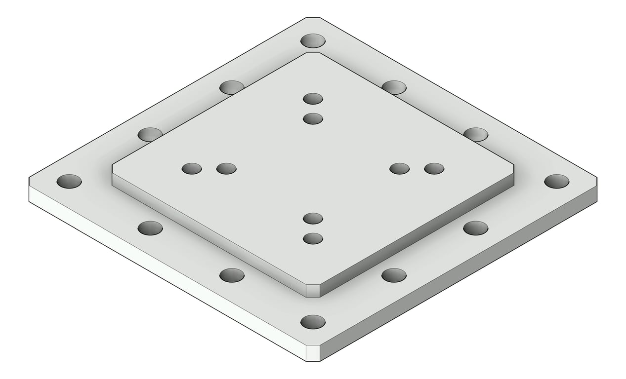 Navigate to TransferFixingPlate Temporary Coates UniversalPropSystem SYS100