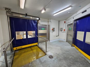 Coldshield_EX35_factoryinstall.jpg Image of Door Roller Coldshield Rapid EX35 ConcealedTrack