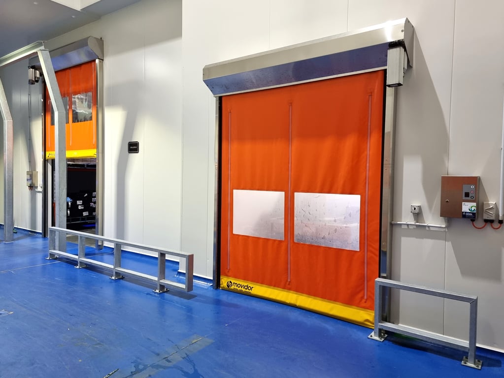 Coldshield_EX45_factoryinstall.jpg Image of Door Roller Coldshield Rapid EX45 ConcealedTrack