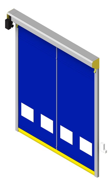 Navigate to Door Roller Coldshield Rapid HS65 ProtrudingTrack
