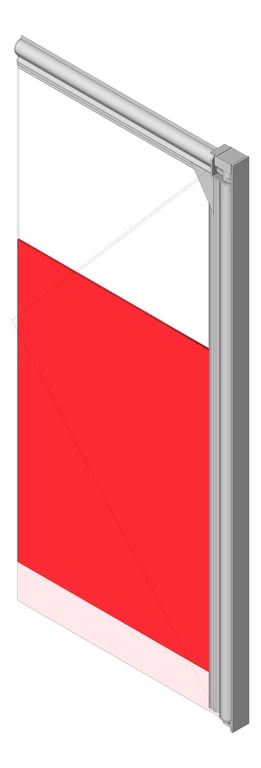 Navigate to Door Swing Coldshield FlexiblePVC 2400Series Single