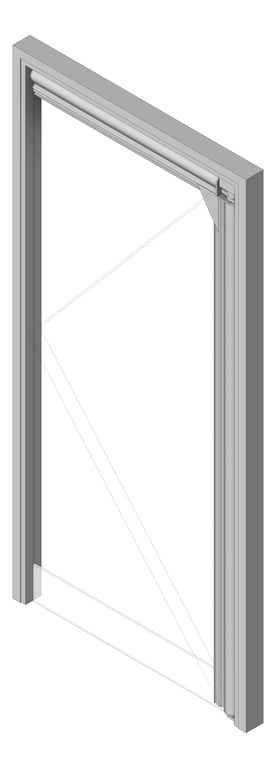 Navigate to Door Swing Coldshield FlexiblePVC 2400Series Single Frame