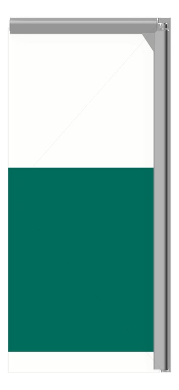 Front Image of Door Swing Coldshield FlexiblePVC 3000Series Single