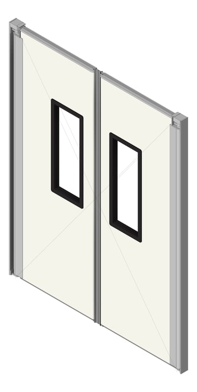 Image of Door Swing Coldshield ThermalTraffic 4500Series Double