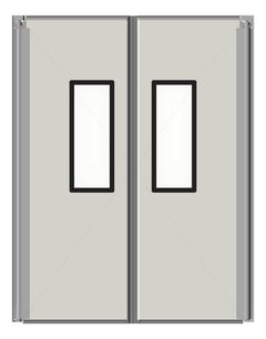 Front Image of Door Swing Coldshield ThermalTraffic 4500Series Double