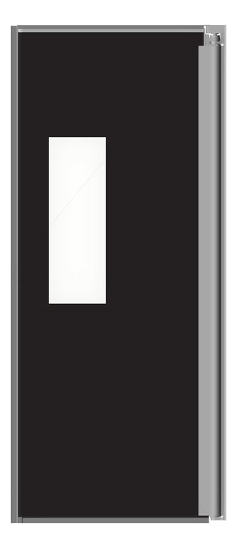 Front Image of Door Swing Coldshield ThermalTraffic 4500Series Single