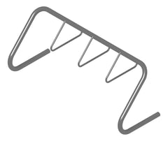 3D Presentation Image of Rack Bicycle Cora Expo 10Bay DoubleSpaced