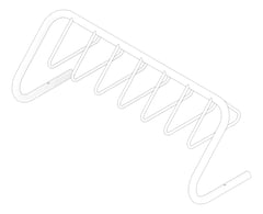 3D Documentation Image of Rack Bicycle Cora Expo 10Bay Junior