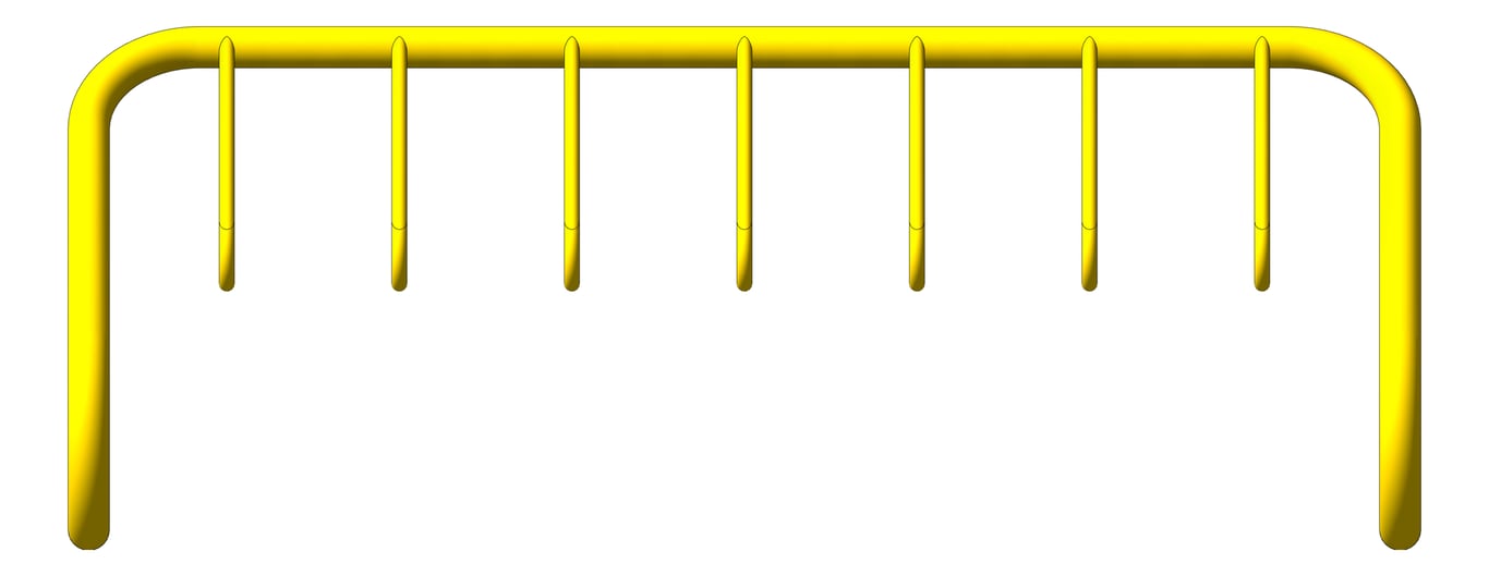 Front Image of Rack Bicycle Cora Expo 10Bay Junior