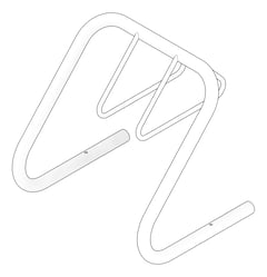 3D Documentation Image of Rack Bicycle Cora Expo 5Bay