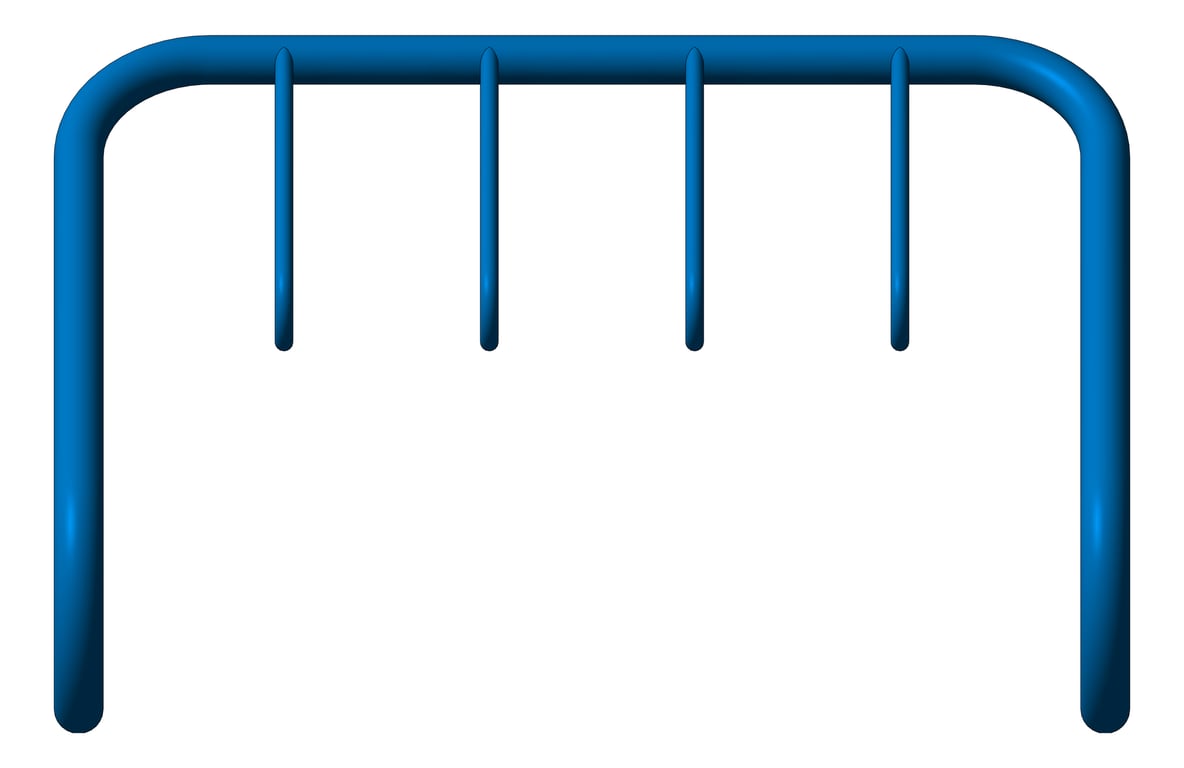 Front Image of Rack Bicycle Cora Expo 7Bay