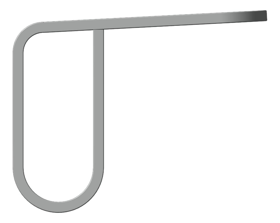 Left Image of Rack Bicycle Cora WallMounted Double