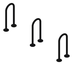 3D Presentation Image of Rail Bicycle Cora Narrow SurfaceMount