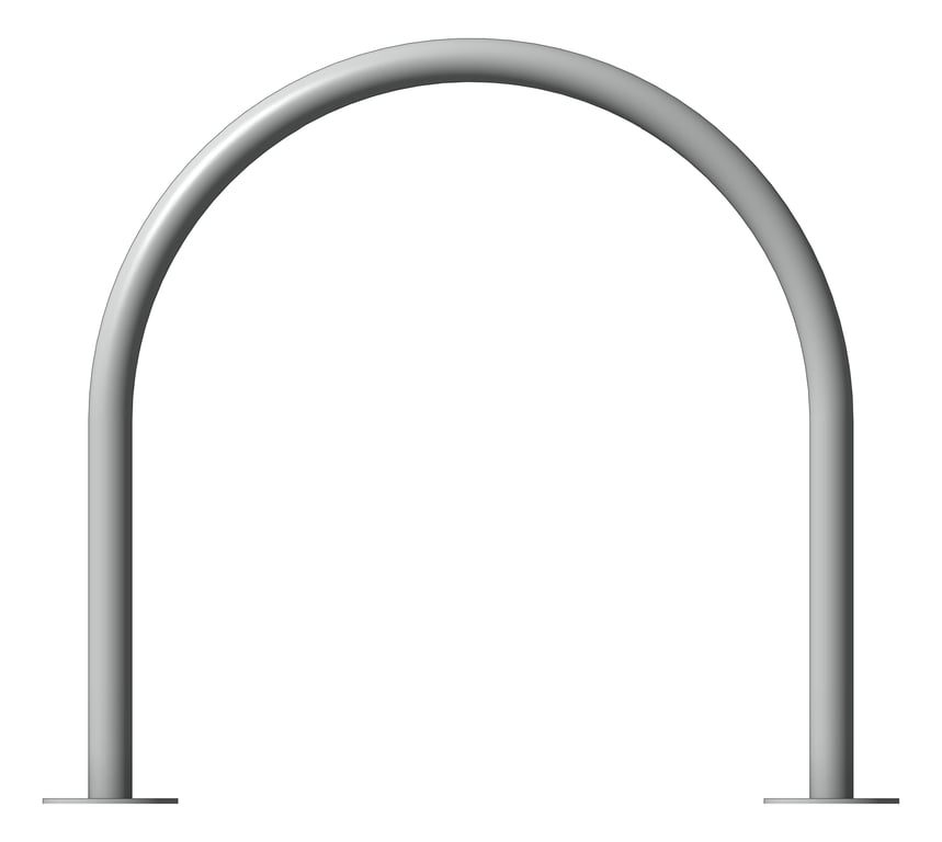 Left Image of Rail Bicycle Cora Rounded SurfaceMount