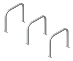 3D Presentation Image of Rail Bicycle Cora ScratchGuard