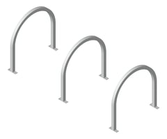 3D Presentation Image of Rail Bicycle Cora ScratchGuard Rounded