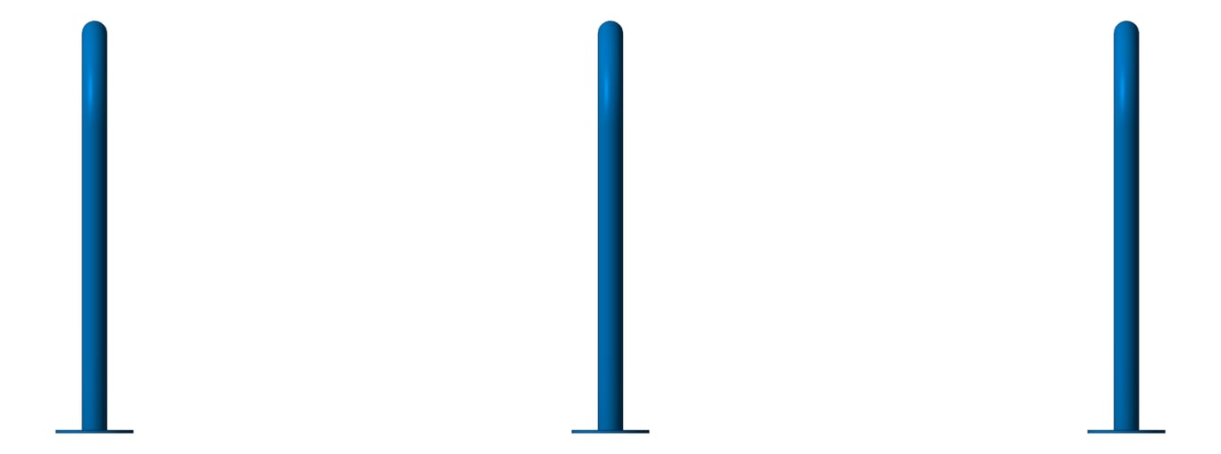 Front Image of Rail Bicycle Cora SurfaceMount