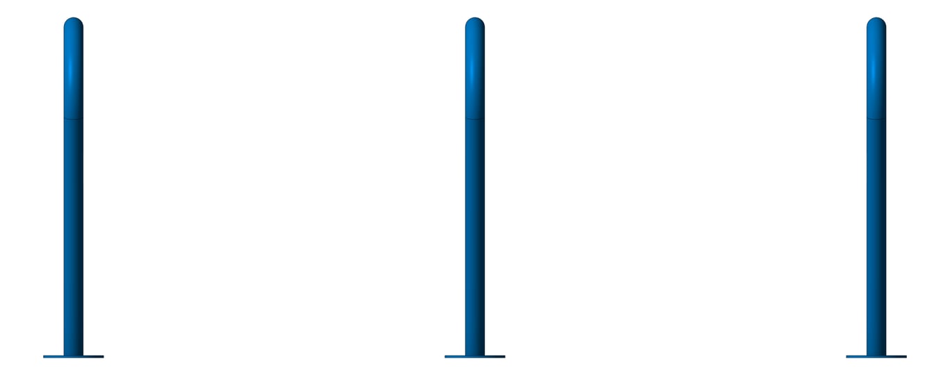 Front Image of Rail Bicycle Cora Vee SurfaceMount