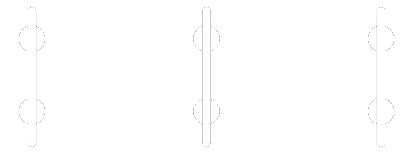 Plan Image of Rail Bicycle Cora Vee SurfaceMount