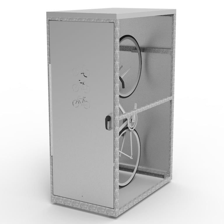 CBL-V HD-HDG-GAL-PER-OPEN.png Image of Locker Bicycle Cora Vertical