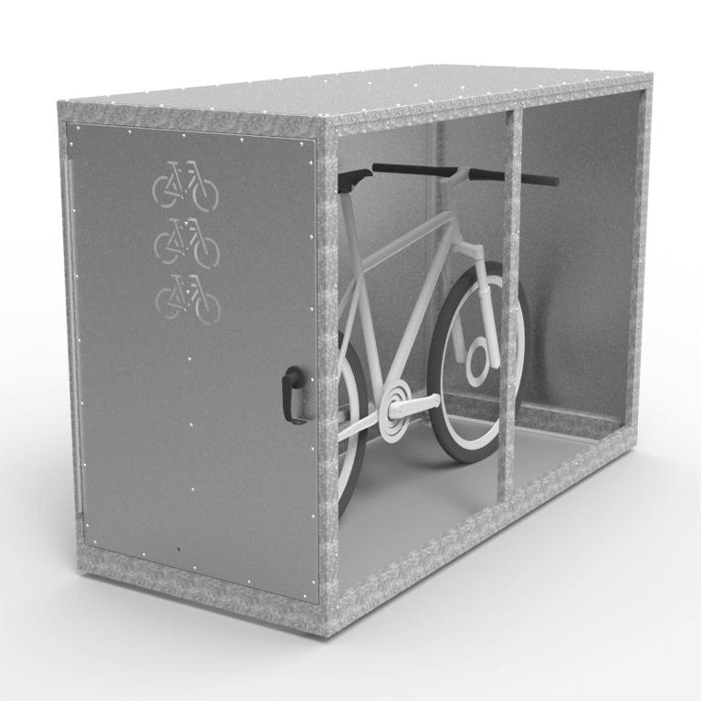 cbl-1-ld-galv-perspective-open.png Image of Locker Bicycle Cora