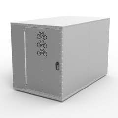 cbl-2-ld-galv-perspective.png Image of Locker Bicycle Cora Double