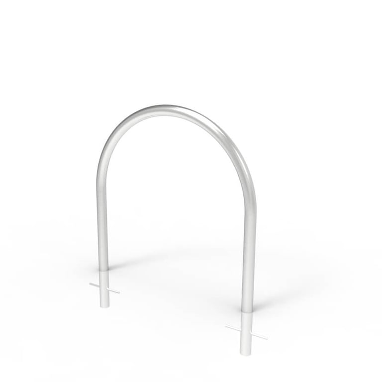 cbr2f-stainless-steel-bike-rail-perspective.jpg Image of Rail Bicycle Cora Rounded