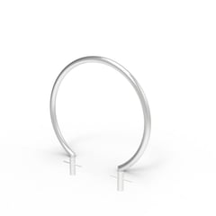 cbr4f-stainless-steel-bike-rail-perspective.jpg Image of Rail Bicycle Cora Ring