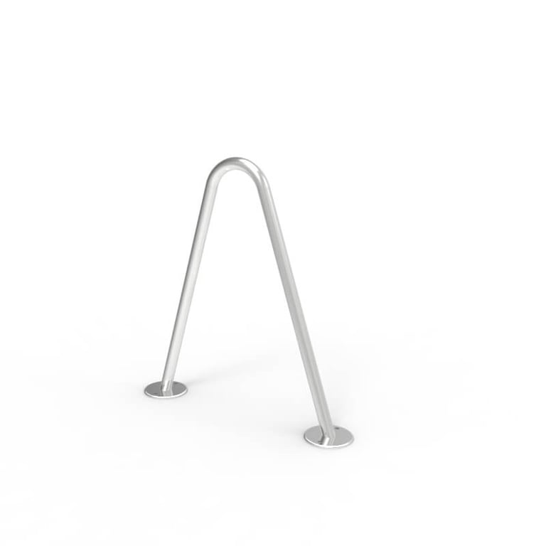 cbr5b-stainless-steel-bike-rail-perspective.jpg Image of Rail Bicycle Cora Triangle SurfaceMount