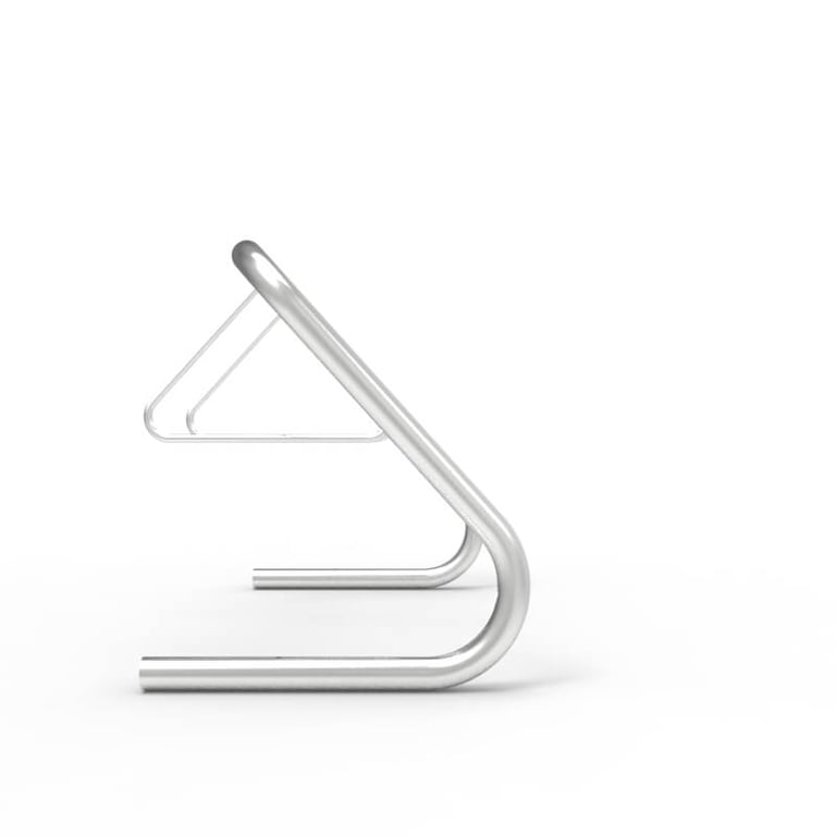 expo-1500-stainless-bike-rack-5-8-side.jpg Image of Rack Bicycle Cora Expo 8Bay DoubleSpaced