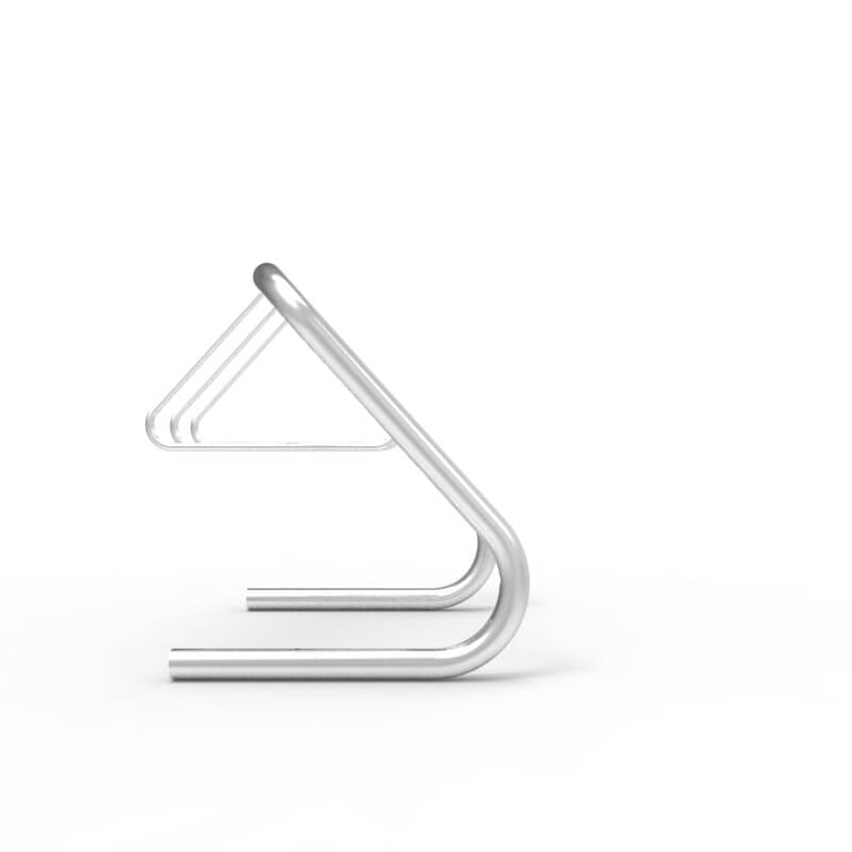 expo-3606-stainless-bike-rack-4-6-capacity-side.jpg Image of Rack Bicycle Cora Expo 6Bay