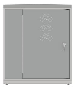Front Image of Locker Bicycle Cora Double